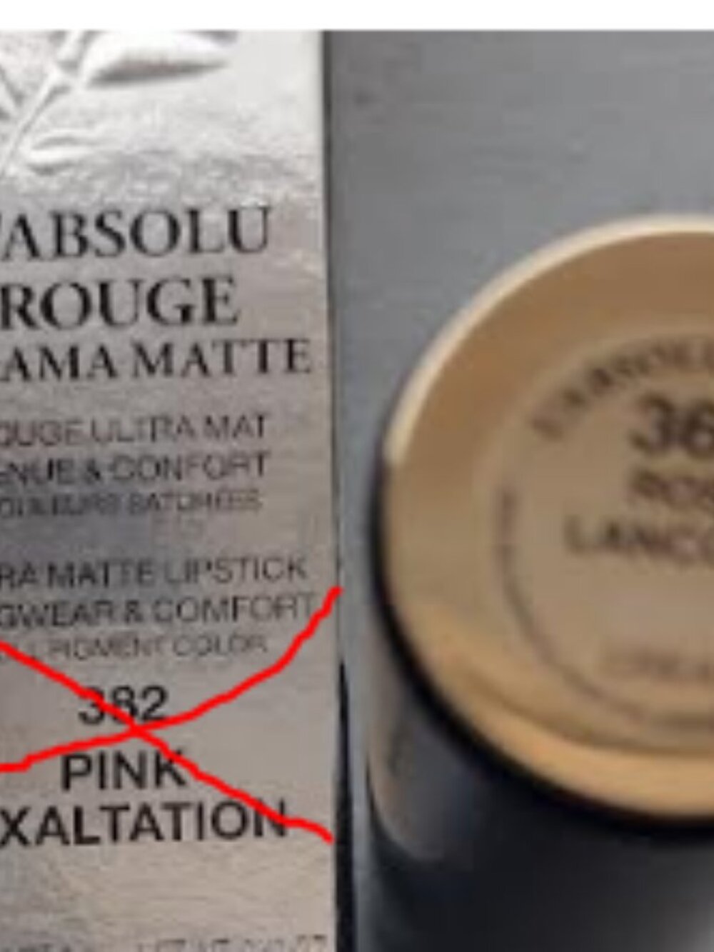 Lancôme L'Absolu Rouge Rose Lancome Lipstick - 368 ROSE LANCOME - Picture 8 of 8